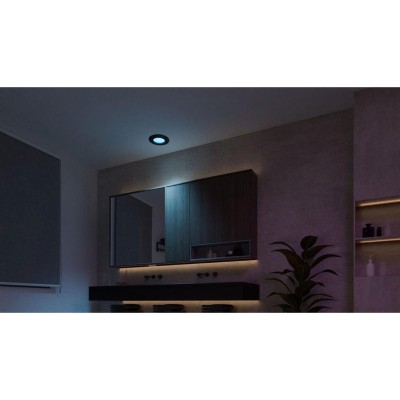 Philips Hue - Slim Downlight S 90mm White and Color Ambiance Svart 1-pack - A13218