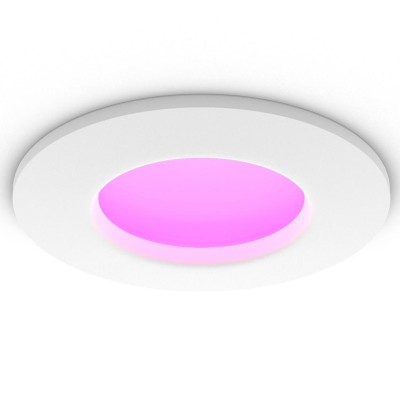 Philips Hue - Slim Downlight S 90mm White and Color Ambiance Vit 1-pack - A13216