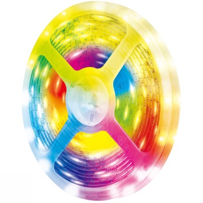 LogiLink - Smart Digital RGB-LED-strip adressbar 400 lm 5m LED WiFi Tuya - A13881