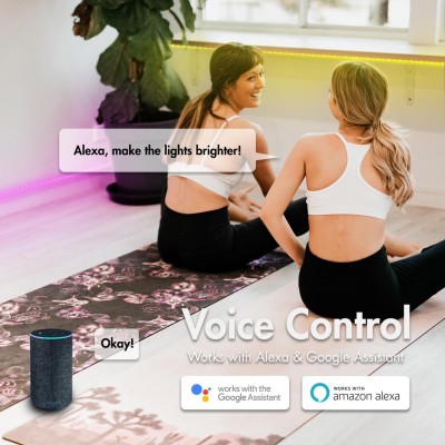 LogiLink - Smart Digital RGB-LED-strip adressbar 400 lm 5m LED WiFi Tuya - A13881