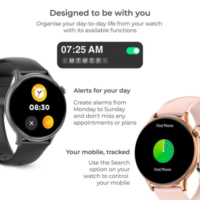 KSIX - Smartklocka Core 2 AMOLED - Rosa - A14604