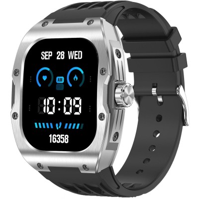 KSIX - Smartklocka Hero AMOLED - Svart - A14605