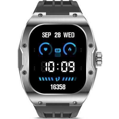 KSIX - Smartklocka Hero AMOLED - Svart - A14605