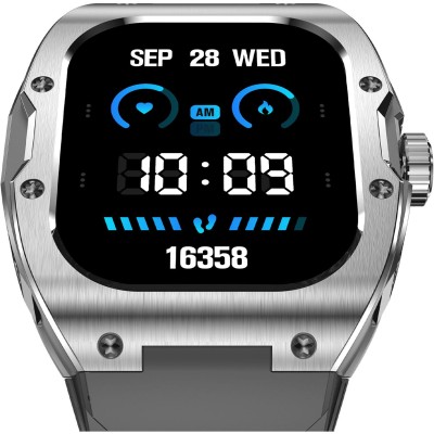 KSIX - Smartklocka Hero AMOLED - Svart - A14605