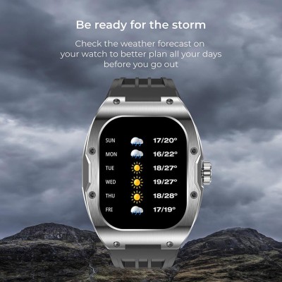 KSIX - Smartklocka Hero AMOLED - Svart - A14605