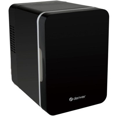 Denver - Mini-kyl/värmeskåp 4Liter 220V + 12V adapter MFR-404B Svart - A15394