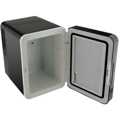 Denver - Mini-kyl/värmeskåp 4Liter 220V + 12V adapter MFR-404B Svart - A15394