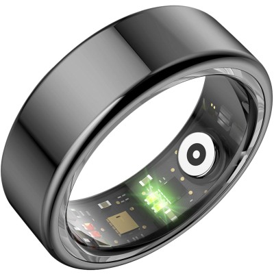 KSIX - Smart Ring Saturn Svart - M - A14615