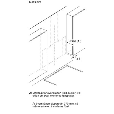 Siemens - LC91KLT60 - iQ700, Vägghängd köksfläkt, 90 cm, Klarglas med svart tryck, Svart