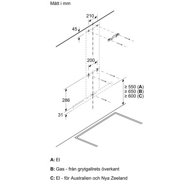 Siemens - LC97BHM50 - iQ300, Vägghängd köksfläkt, 90 cm, Rostfritt stål