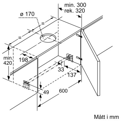Siemens - LI97RB531 - iQ300, Utdragbar köksfläkt, 90 cm, Silvermetallic