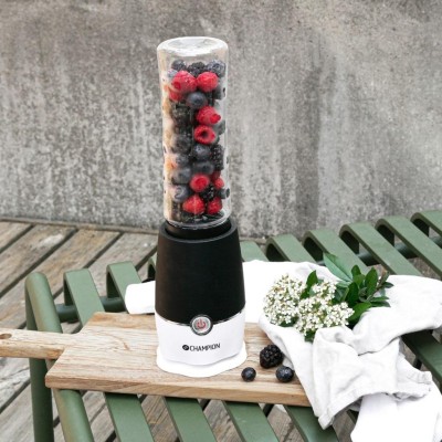 Champion - Smoothie Maker 180W SM110 Svart/Vit - CHSM110