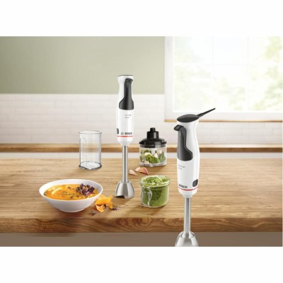Bosch - Stavmixer paket MSM4W220 inkl bunke & mini hack 800Watt - A14058