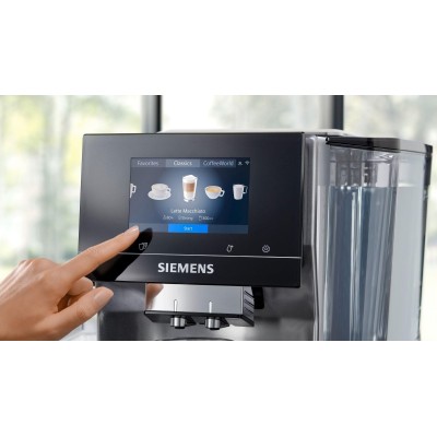 Siemens - TQ715R03 - Helautomatisk kaffemaskin, EQ700 integral, Rostfritt stål