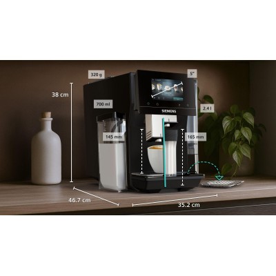 Siemens - TQ725E03 - Helautomatisk kaffemaskin, EQ700 integral