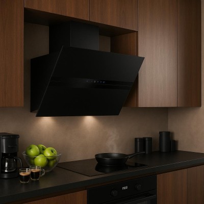 JGN Ganymede väggmonterad 80cm svart matt