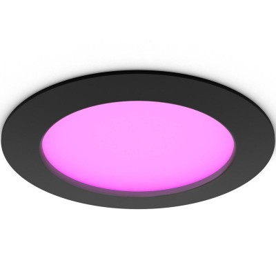 Philips Hue - Slim Downlight L 170mm White and Color Ambiance Svart 1-pack - A13221