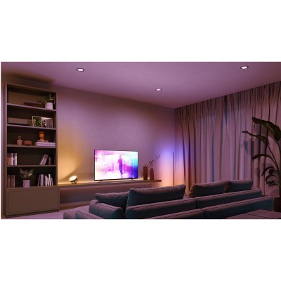 Philips Hue - Slim Downlight L 170mm White and Color Ambiance Svart 1-pack - A13221