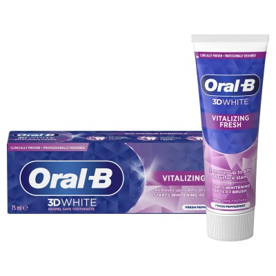 Oral B - Tandkräm 3D White Vitalizing Fresh 75ml - A16288