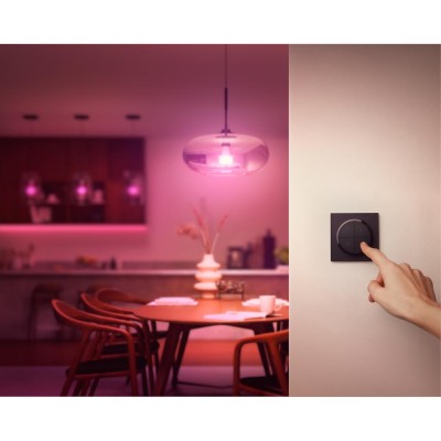 Philips Hue - Tap Dial Switch Fjärrkontroll/Vriddimmer Svart - 929003500201