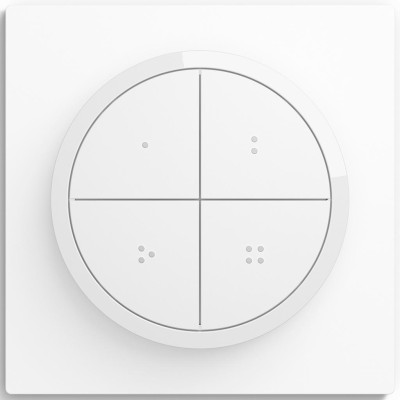 Philips Hue - Tap Dial Switch Fjärrkontroll/Vriddimmer Vit - 929003500101