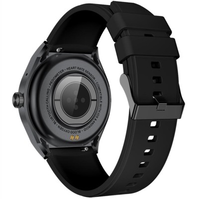 Celly - Trainerhalo Smartwatch med rund urtavla Svart - A14035