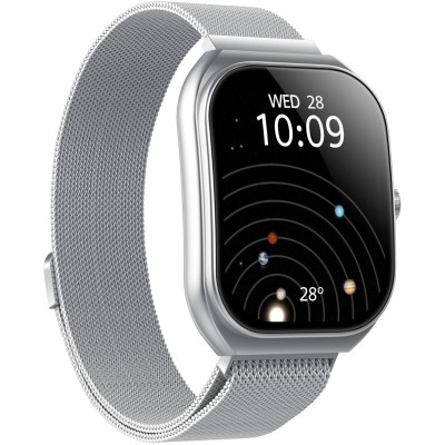 Celly - Trainerwide Smartwatch Milanese mesh Silver - A15897