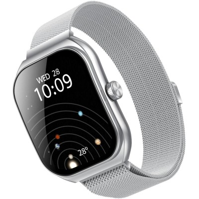 Celly - Trainerwide Smartwatch Milanese mesh Silver - A15897