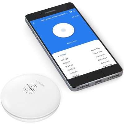 LogiLink - Smart Vattenläckagesensor Wifi Tuya - A14687