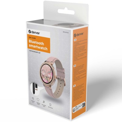 Denver - SmartWatch Bluetooth SWC-342RO  Rosa / Beige - A12100