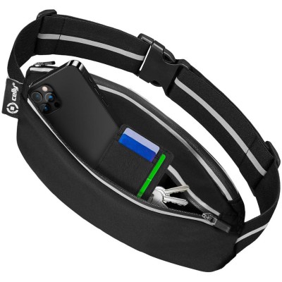 Celly - Sportbälte/telefonficka max 6,9" Svart - RUNBSPORTBK