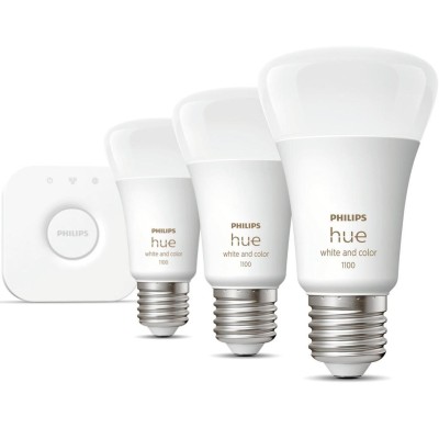 Philips Hue - Startkit White Color Ambiance 3xE27 - 929002468811