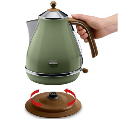 Delonghi - Vattenkokare Icona Vintage Grön KBOV2001.GR - 210110029