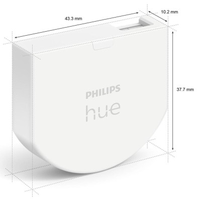 Philips Hue - Wall switch module 1-pack - 929003017101