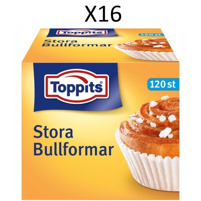 Toppits - Stora Bullformar 120-P  16st DFP - A13791