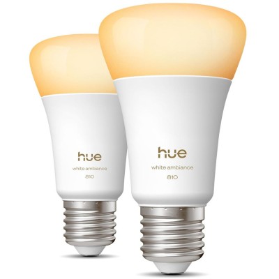 Philips Hue - White Ambiance E27 810lm 2-pack - A15457