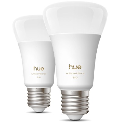 Philips Hue - White Ambiance E27 810lm 2-pack - A15457