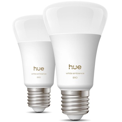 Philips Hue - White Ambiance E27 810lm 2-pack - A15457