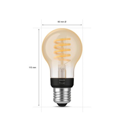 Philips Hue - White Ambiance Filament E27 A60 40W - 929002477501