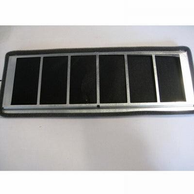 Kolfilter, monteras bakom fettfiltret, tvättbart