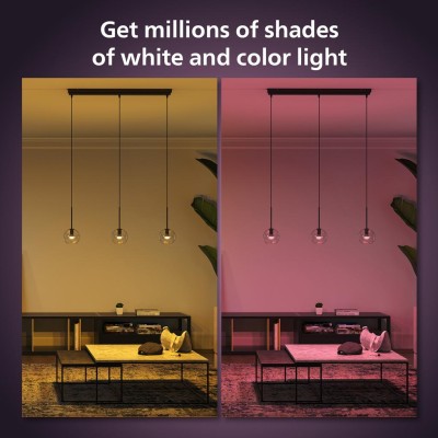 Philips Hue - White and Color Ambiance E14 Klot 470 lm 2-pack - A10796