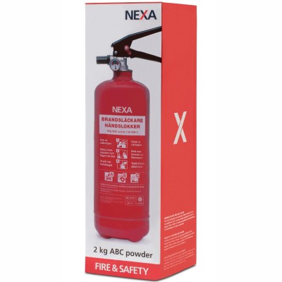 Nexa - Brandsläckare Röd 2kg 13A - 13402