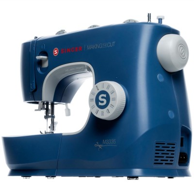 Singer - Symaskin M3335-BU Mekanisk 24st Sömmar, Nålträdare - A13448