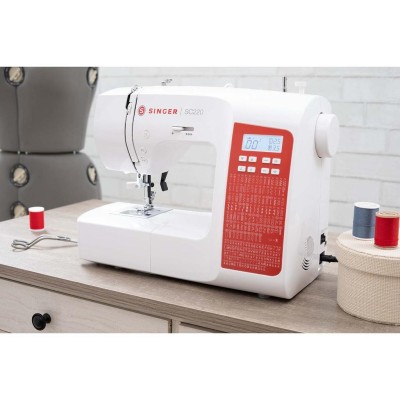 Singer - Symaskin SC220 RD 200st stygnprogram - A15472