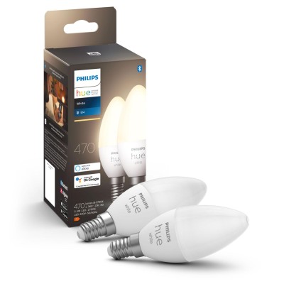 Philips Hue - White E14 Kron 2-pack - 929003021102