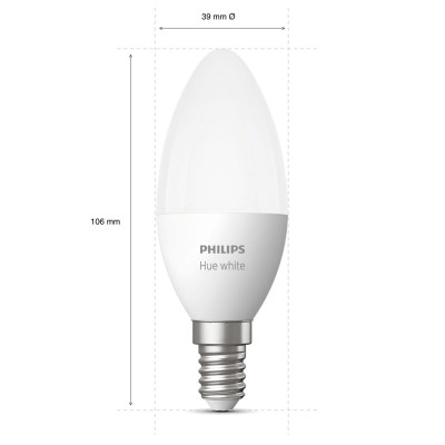 Philips Hue - White E14 Kron 2-pack - 929003021102