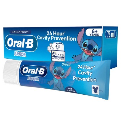 Oral B - Tandkräm Junior Pro Stitch 75ml 6+ år - A16285