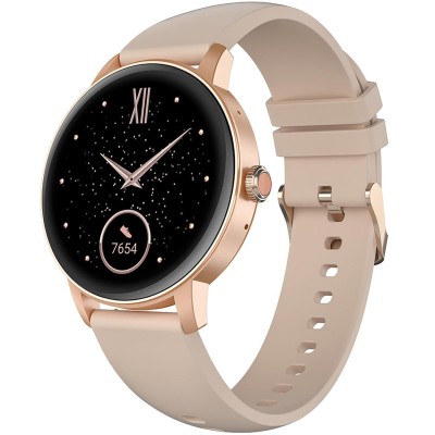Celly - Trainerround2 Smartwatch med rund urtavla Rosa - A11170