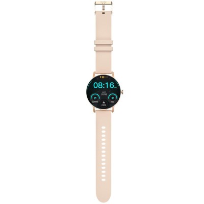 Celly - Trainerround2 Smartwatch med rund urtavla Rosa - A11170