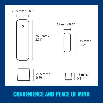 WiZ - WiFi Smart Kontaktsensor 2-pack - A14142